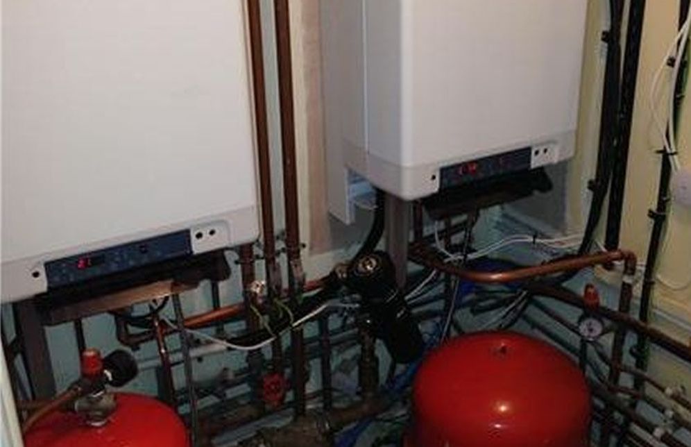 double boiler installation by 24-7 plumbing & heating st albans